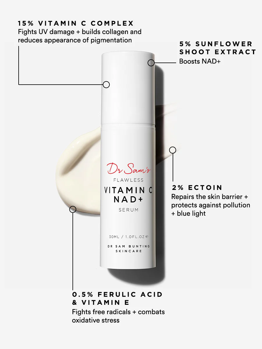 Flawless Vitamin C NAD+ Serum - Image 7